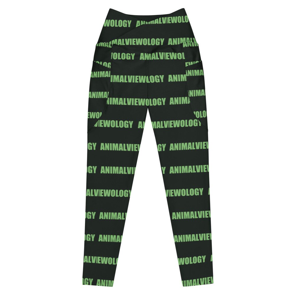 Animal Viewology Wordmark Leggings leg_left