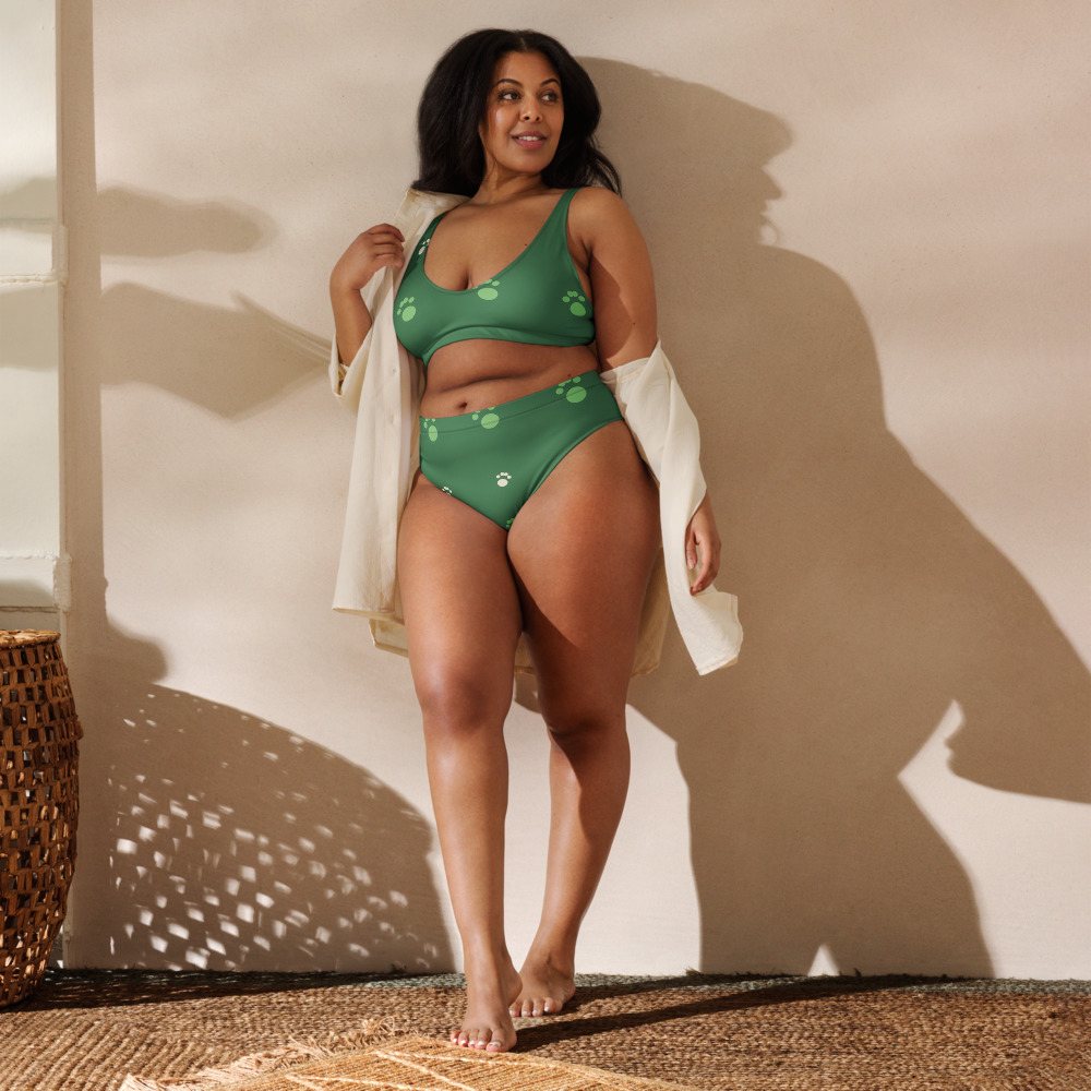 Animal Viewology Paws Bikini Front