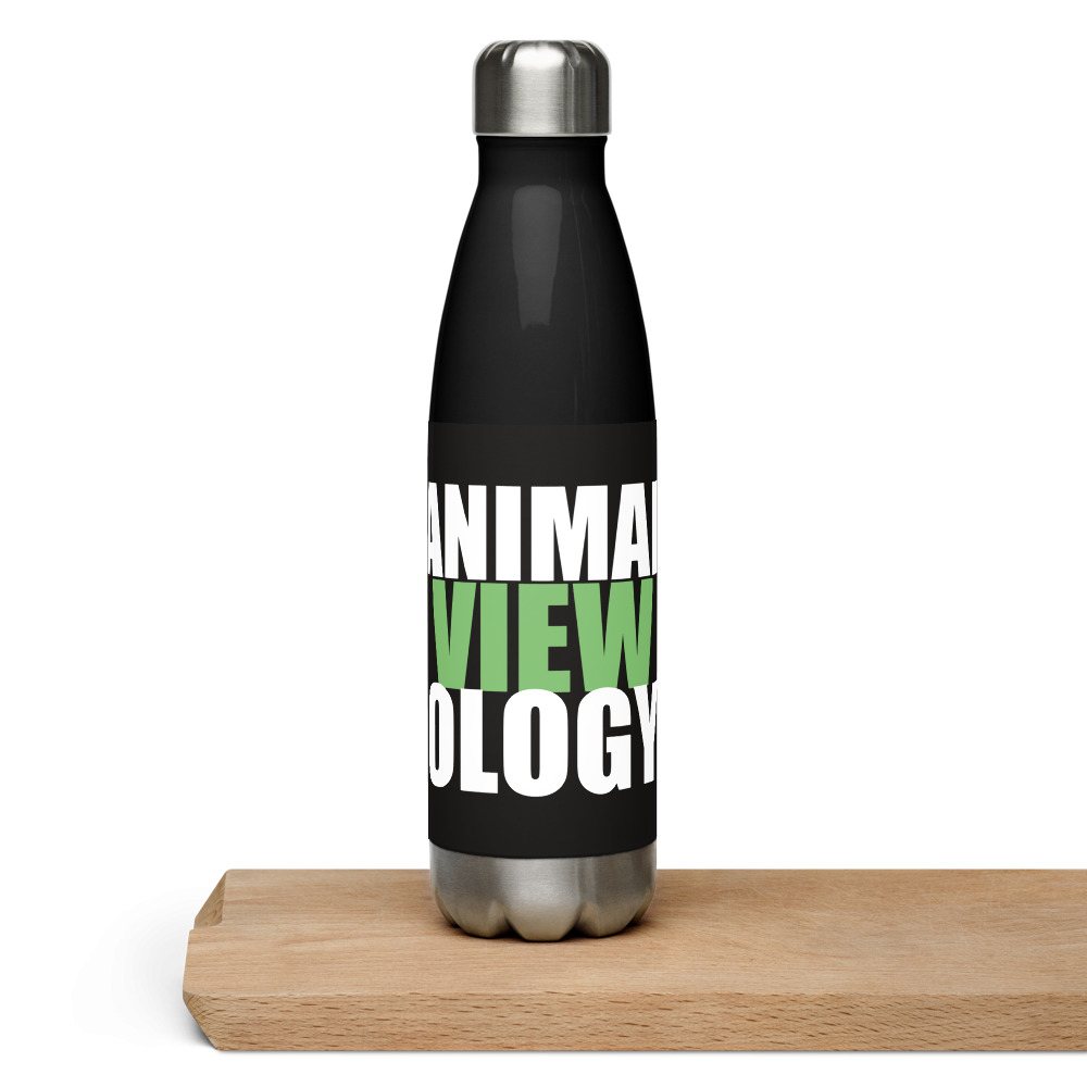 AnimalViewology Stacked Water Bottle Front