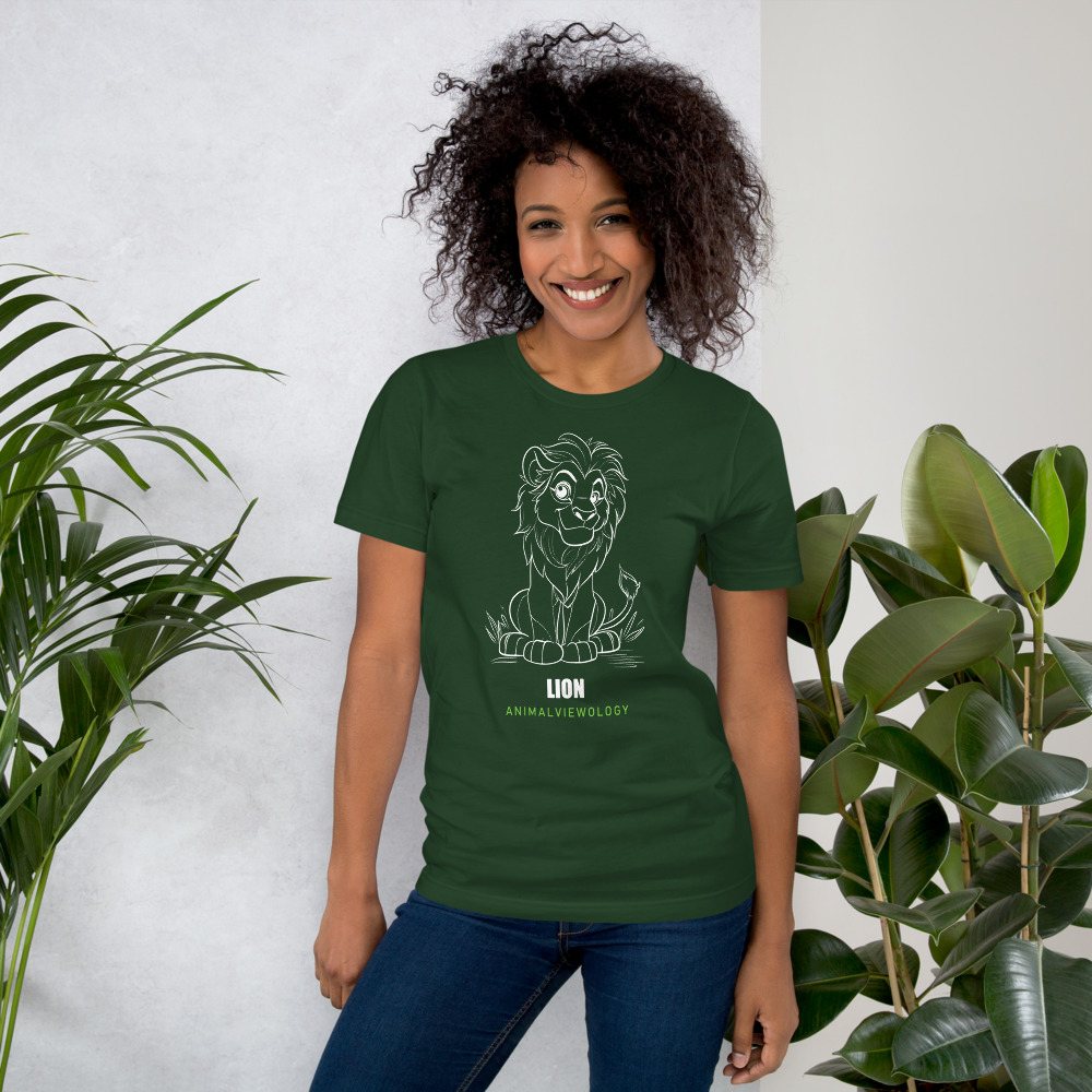 AnimalViewology Lion Sketch Tee