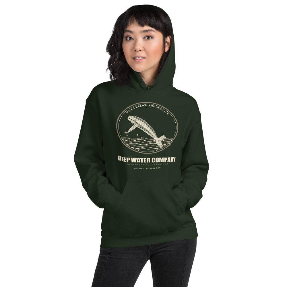Animal Viewology Deep Water Company Field Guide Hoodie Front