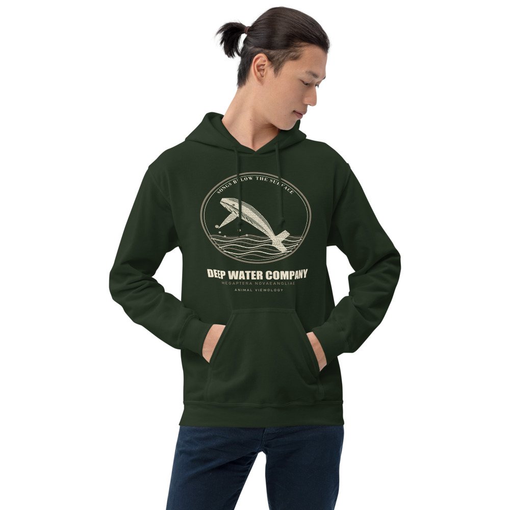 Animal Viewology Deep Water Company Field Guide Hoodie Front