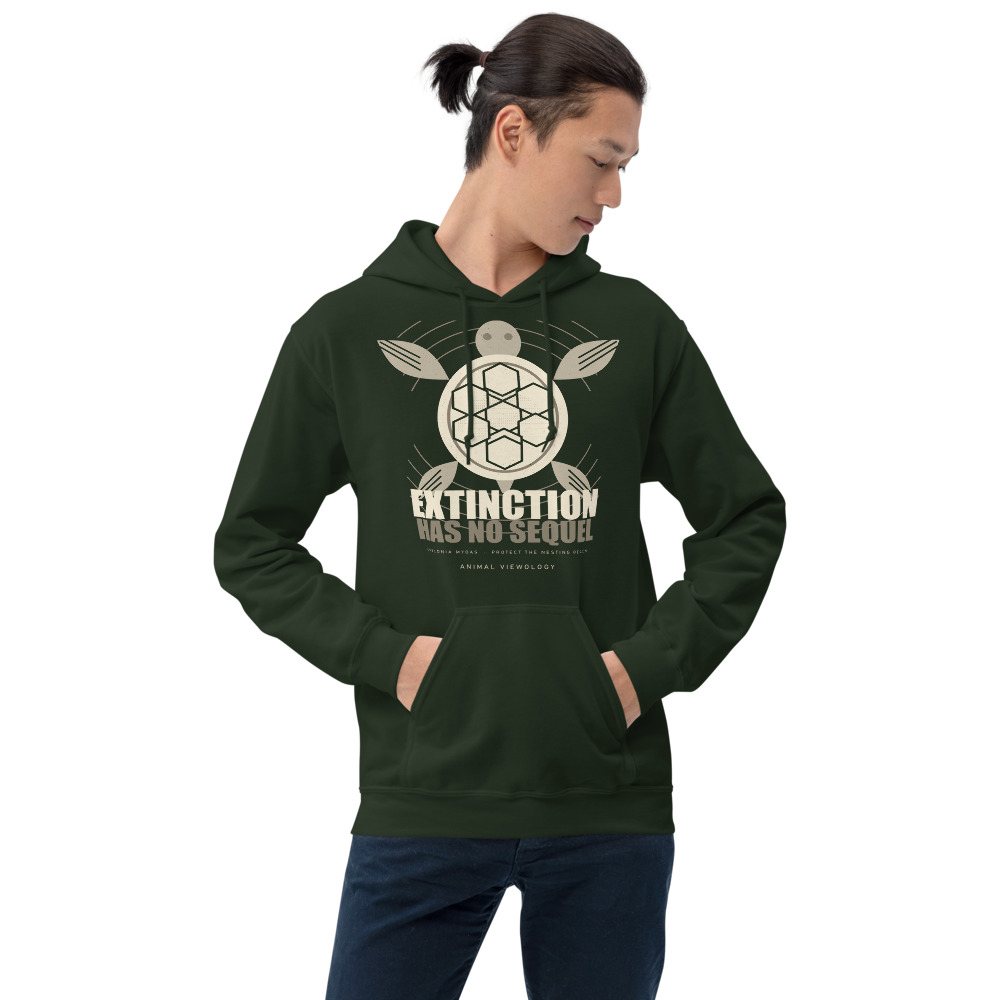 Animal Viewology Extinction Has No Sequel Field Guide Hoodie Front