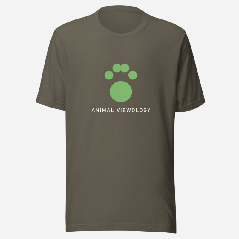 AnimalViewology Paw Tee Army