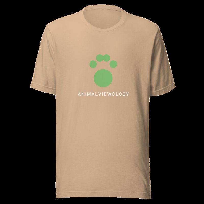 AnimalViewology Paw Tee Tan