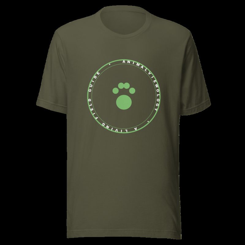 AnimalViewology Badge Tee Military Green