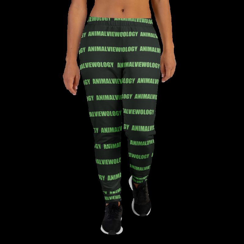 Animal Viewology Wordmark Joggers White