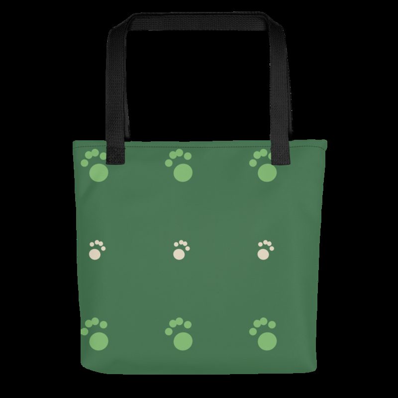 Animal Viewology Paws Tote Bag Black