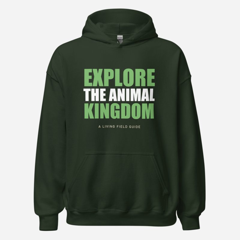 Animal Viewology Explore Hoodie Forest Green