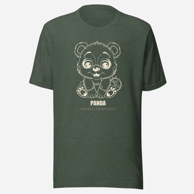 Animal Viewology Panda Sketch Tee