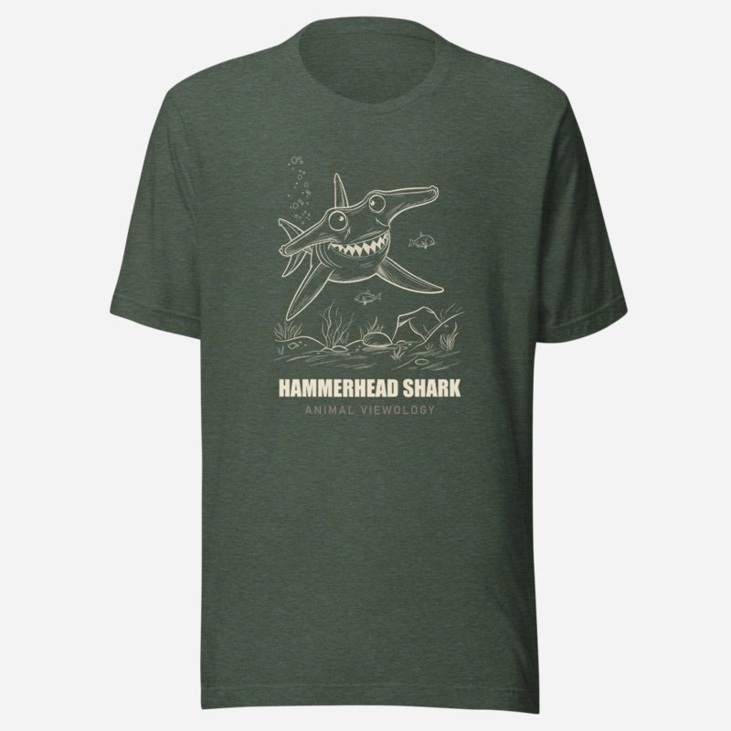 Animal Viewology Hammerhead Shark Sea Life Tee