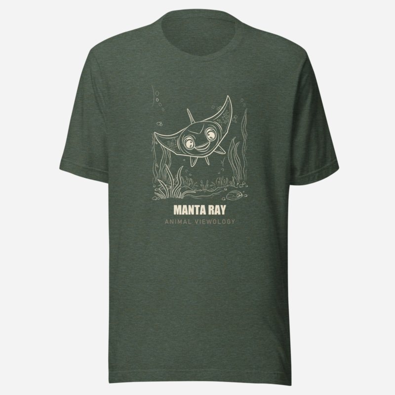 Animal Viewology Manta Ray Sea Life Tee