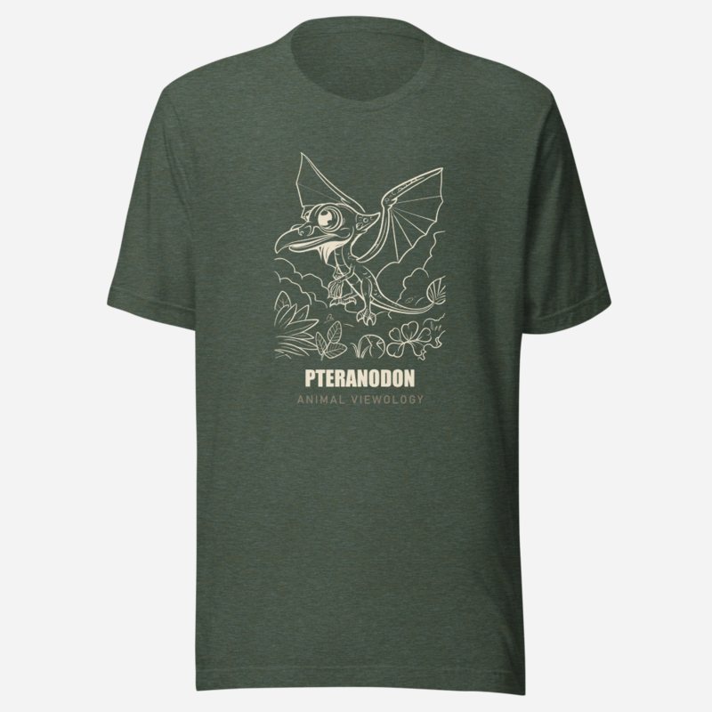 Animal Viewology Pteranodon Dino Life Tee