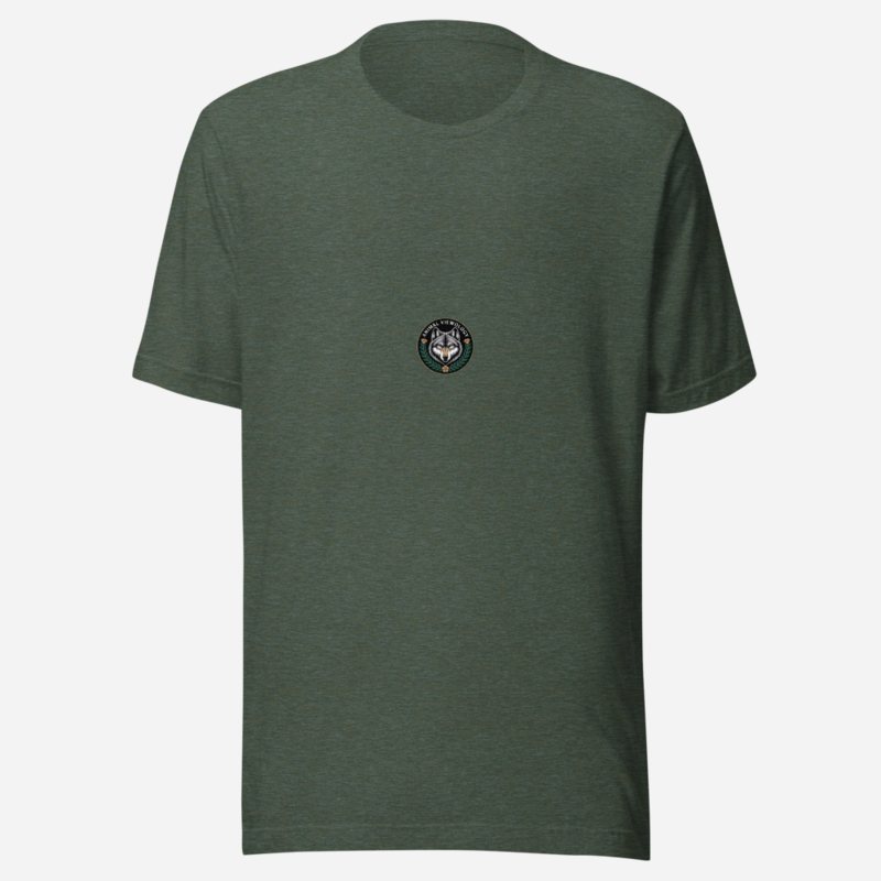 Animal Viewology Wild Crest Tee Heather Forest