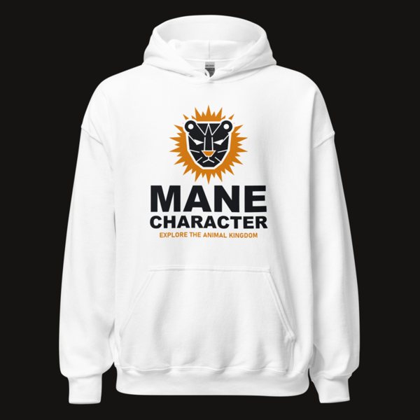 Animal Viewology Mane Character Hoodie in White