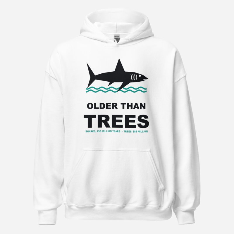Animal Viewology Older Than Trees Hoodie White