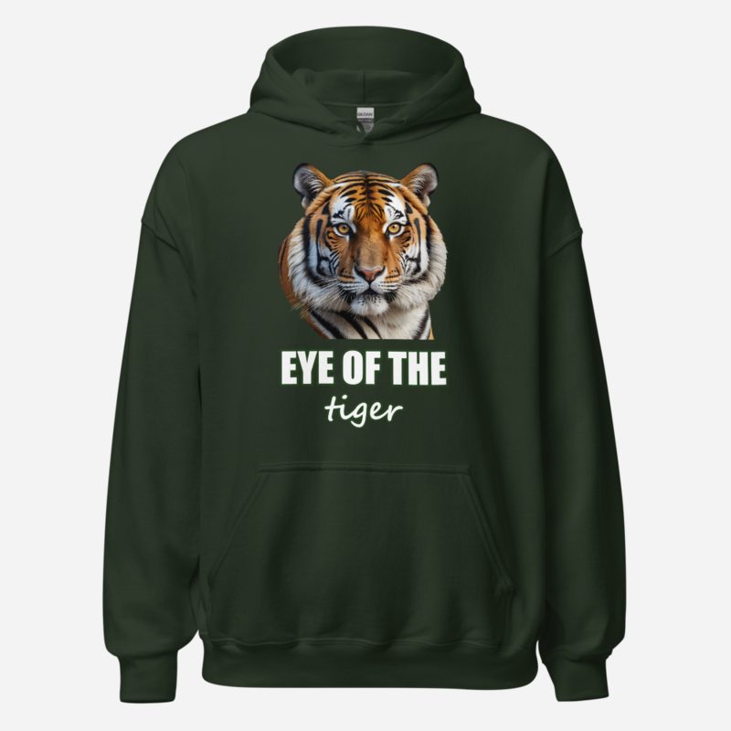 Animal Viewology Eye Of The Tiger Hoodie