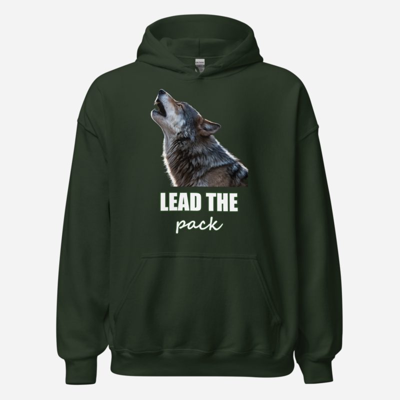Animal Viewology Lead The Pack Wolf Hoodie