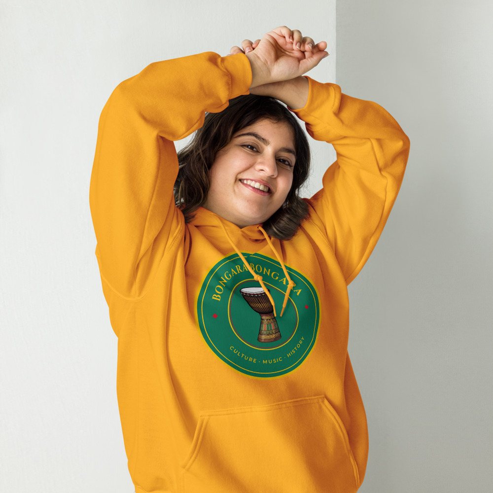 Bongara Bongara Djembe Crest Hoodie Front