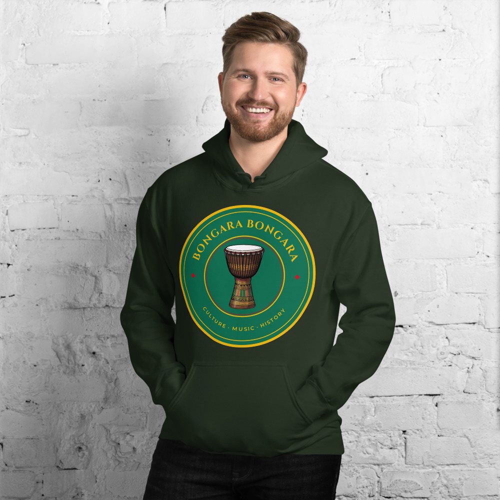 Bongara Bongara Djembe Crest Hoodie Front