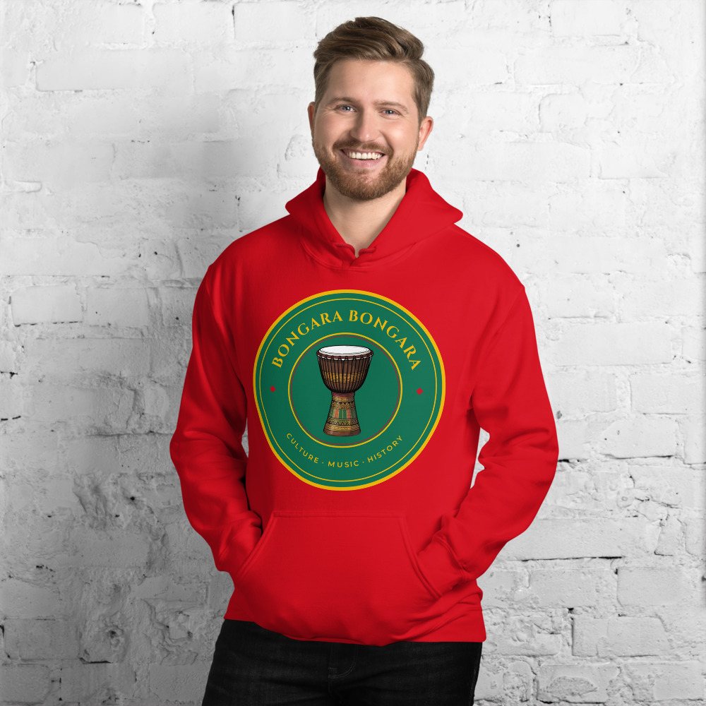 Bongara Bongara Djembe Crest Hoodie Front