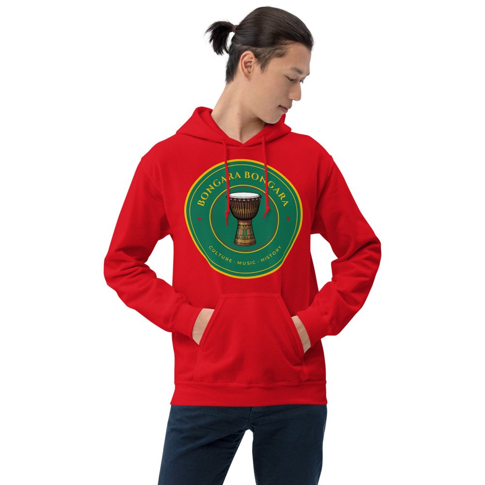Bongara Bongara Djembe Crest Hoodie Front
