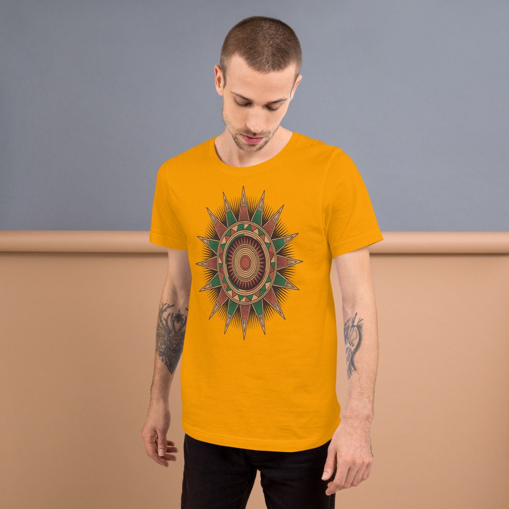 Bongara Bongara Kente Sun Tee Front