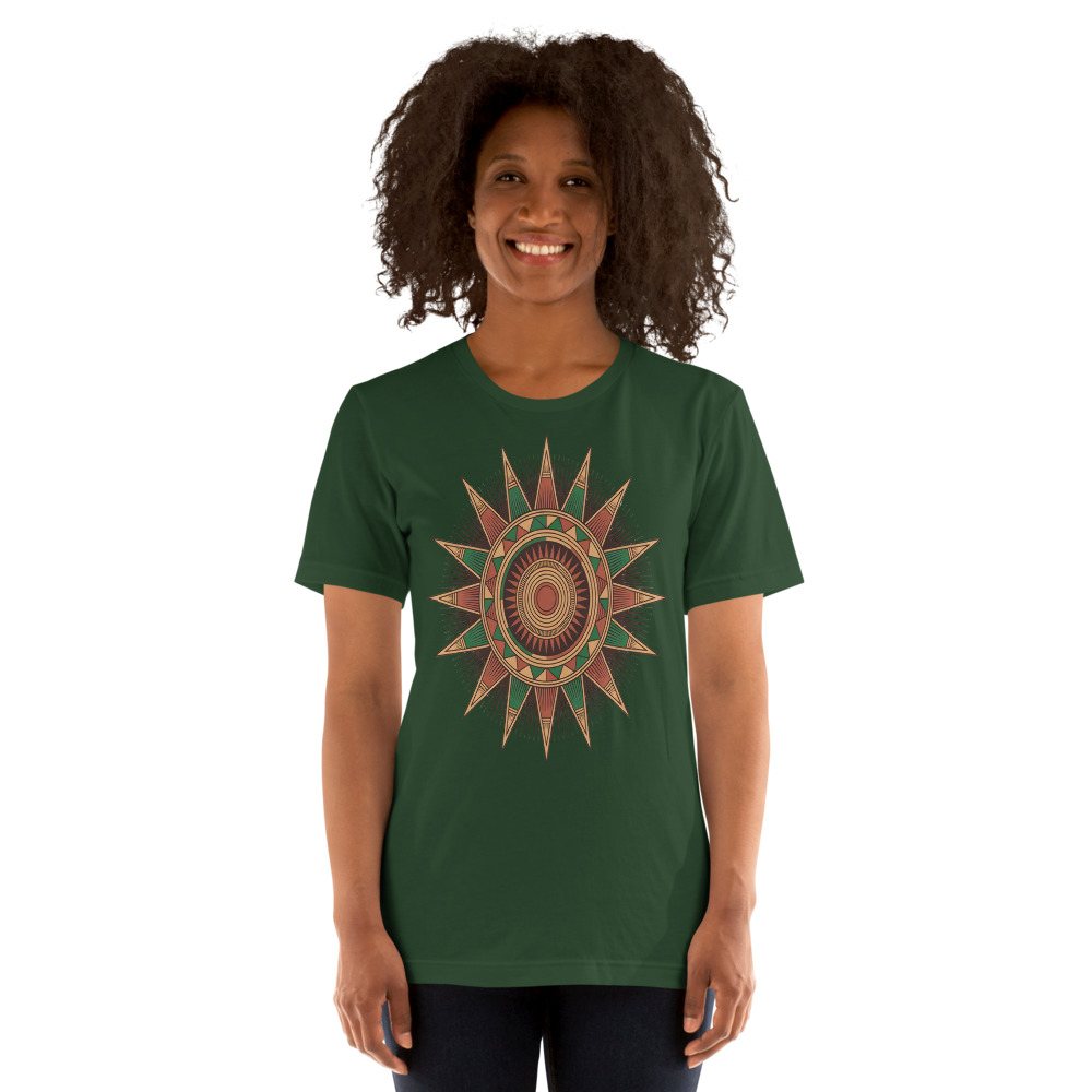 Bongara Bongara Kente Sun Tee Front