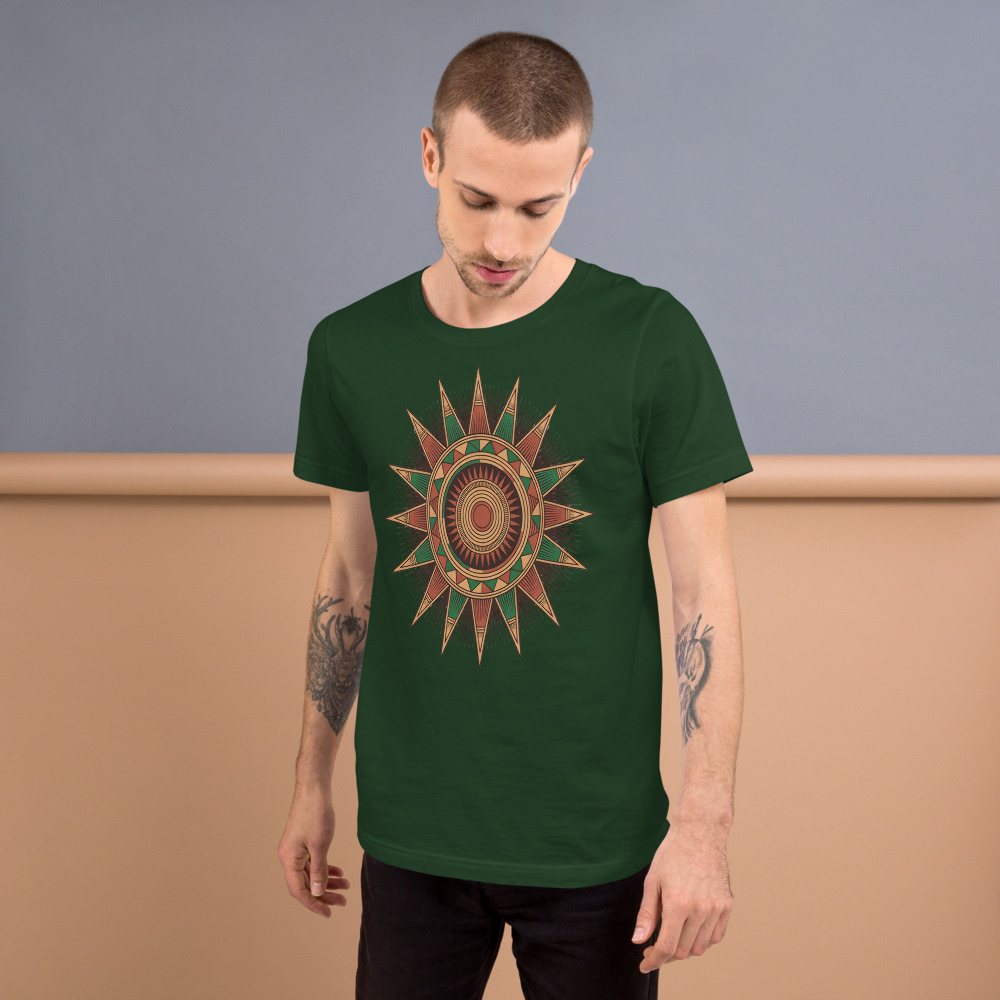 Bongara Bongara Kente Sun Tee Front