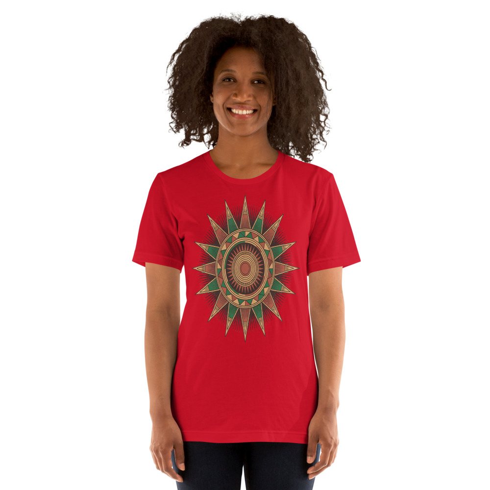 Bongara Bongara Kente Sun Tee Front