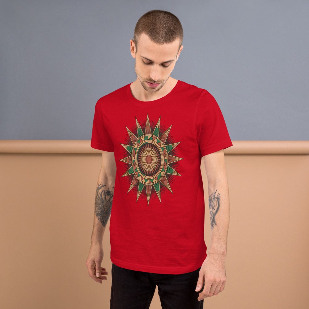 Bongara Bongara Kente Sun Tee Front