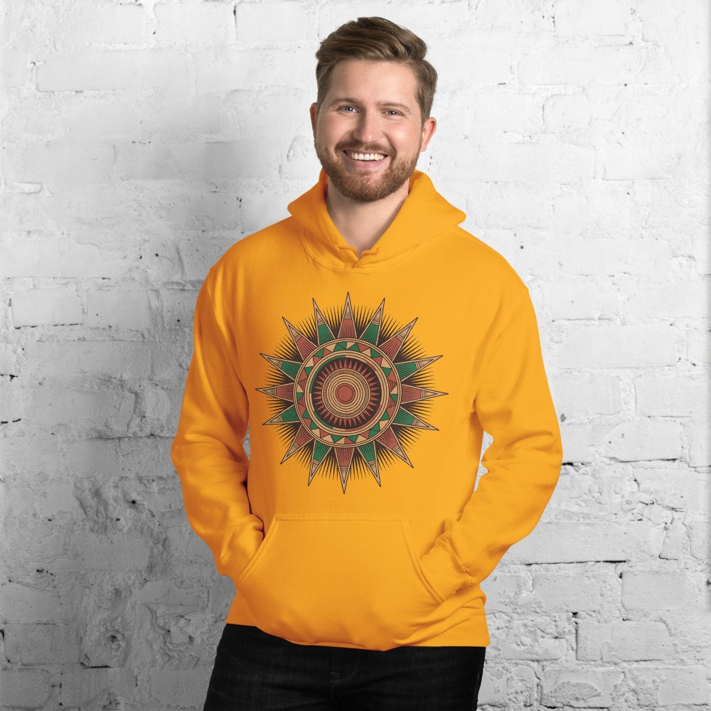 Bongara Bongara Kente Sun Hoodie