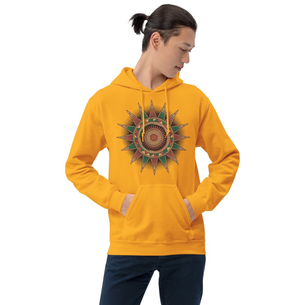 Bongara Bongara Kente Sun Hoodie Front
