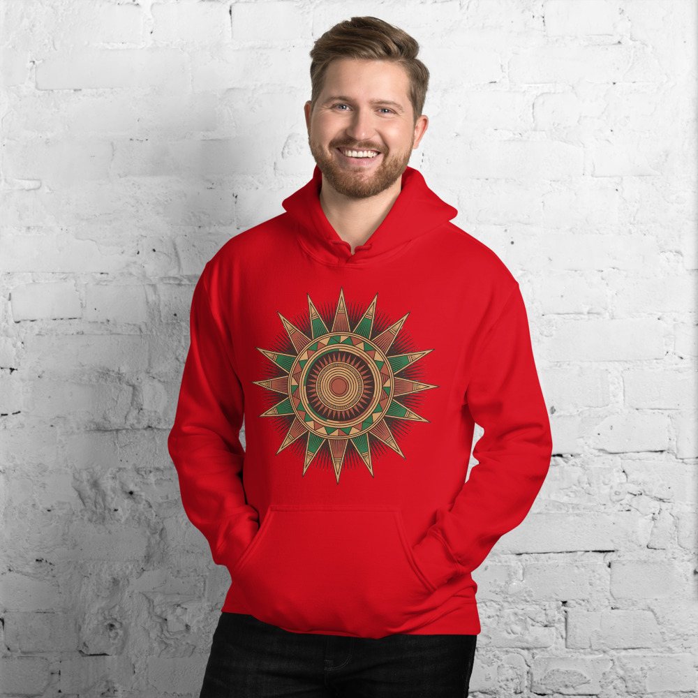 Bongara Bongara Kente Sun Hoodie Front
