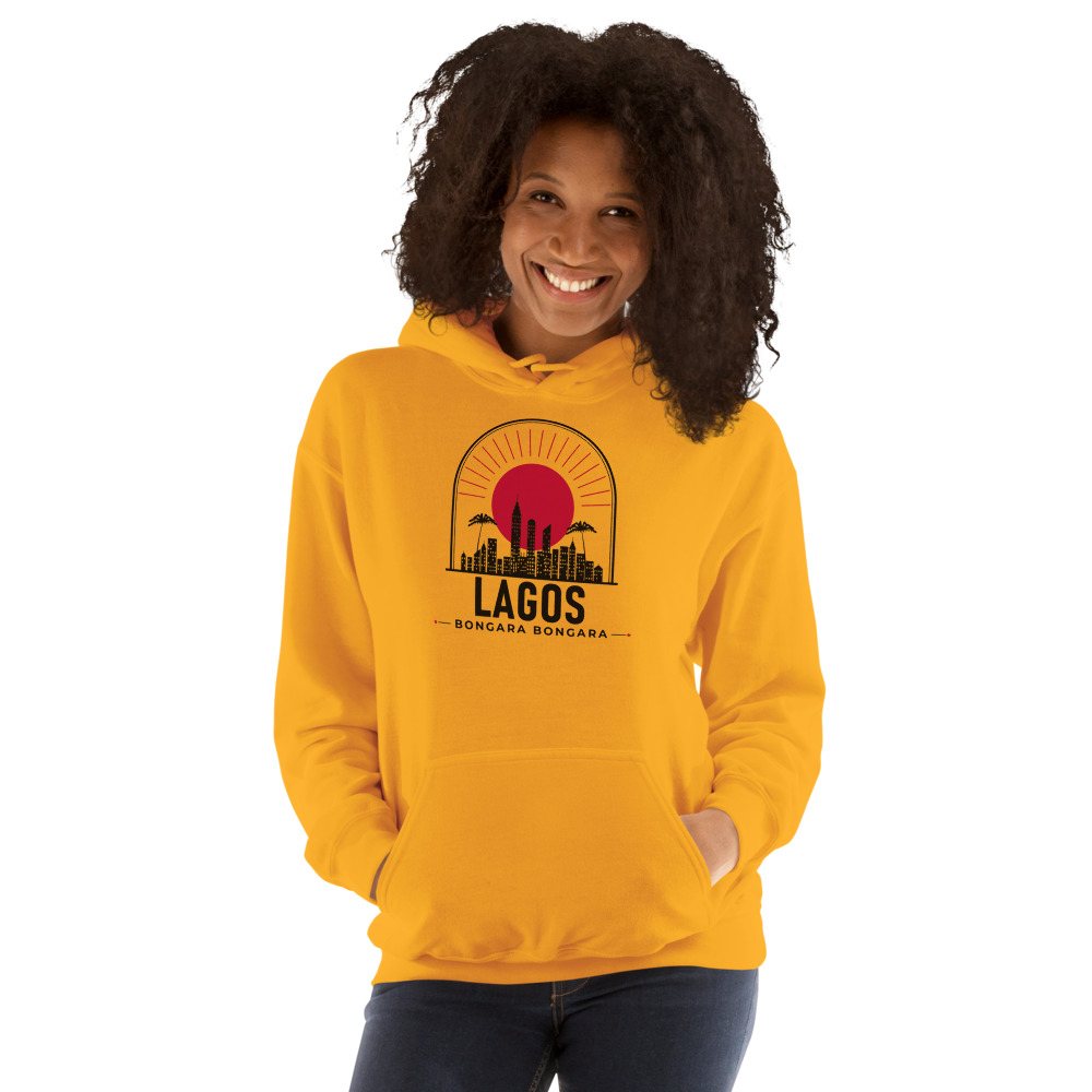 Bongara Bongara Lagos Skyline Hoodie Front
