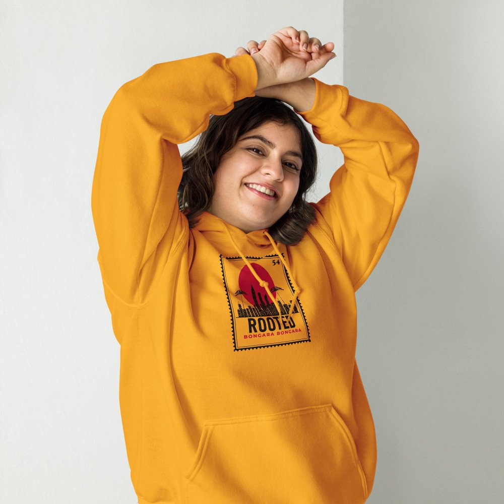 Bongara Bongara Rooted Stamp Hoodie Front