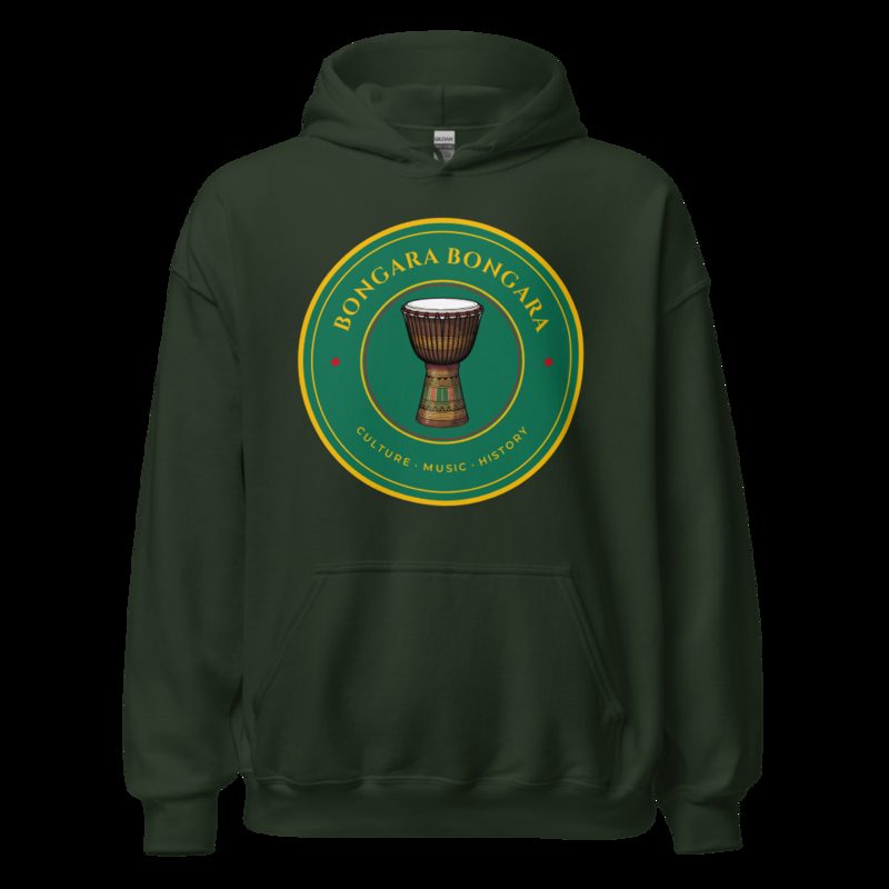 Bongara Bongara Djembe Crest Hoodie Forest Green