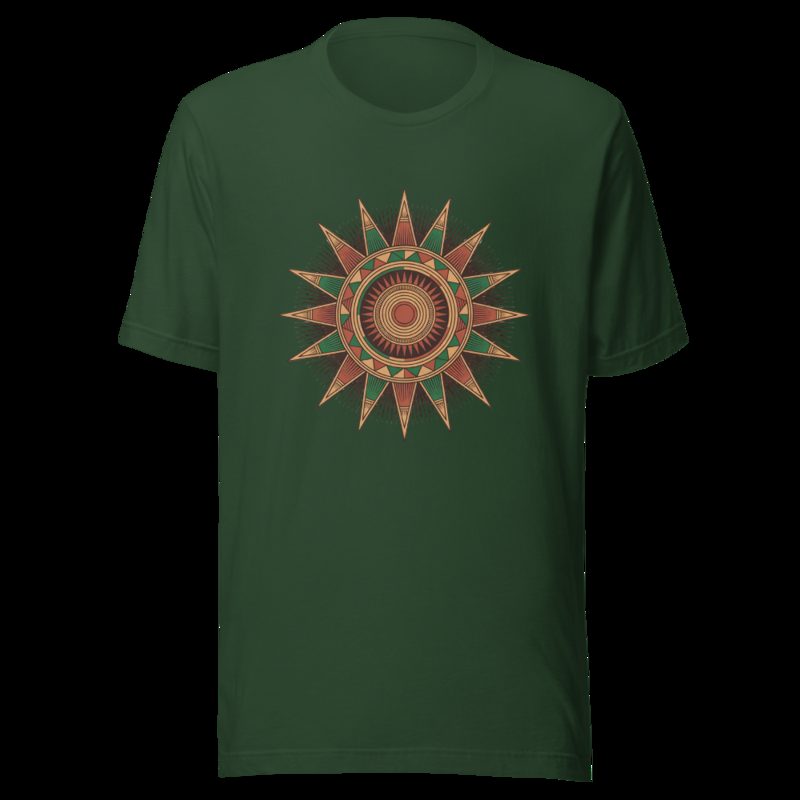 Bongara Bongara Kente Sun Tee Forest