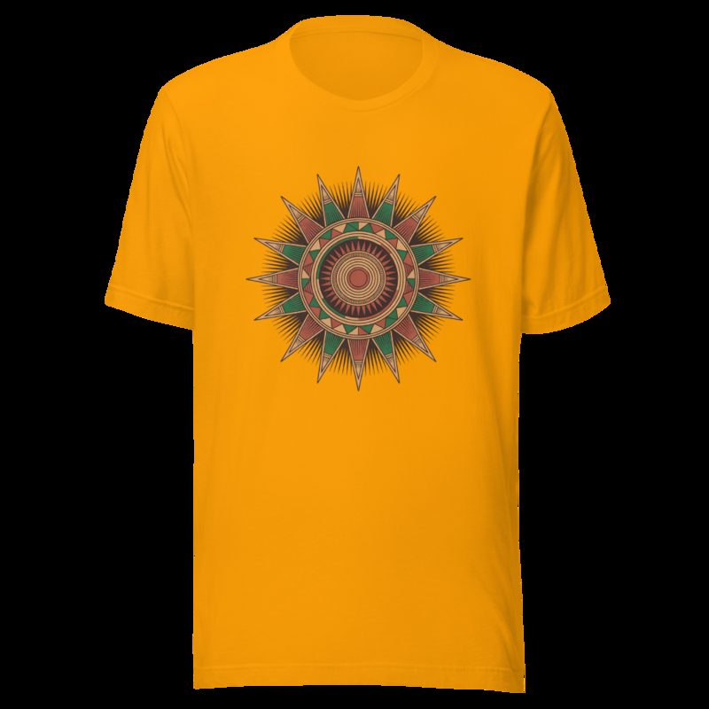 Bongara Bongara Kente Sun Tee Gold