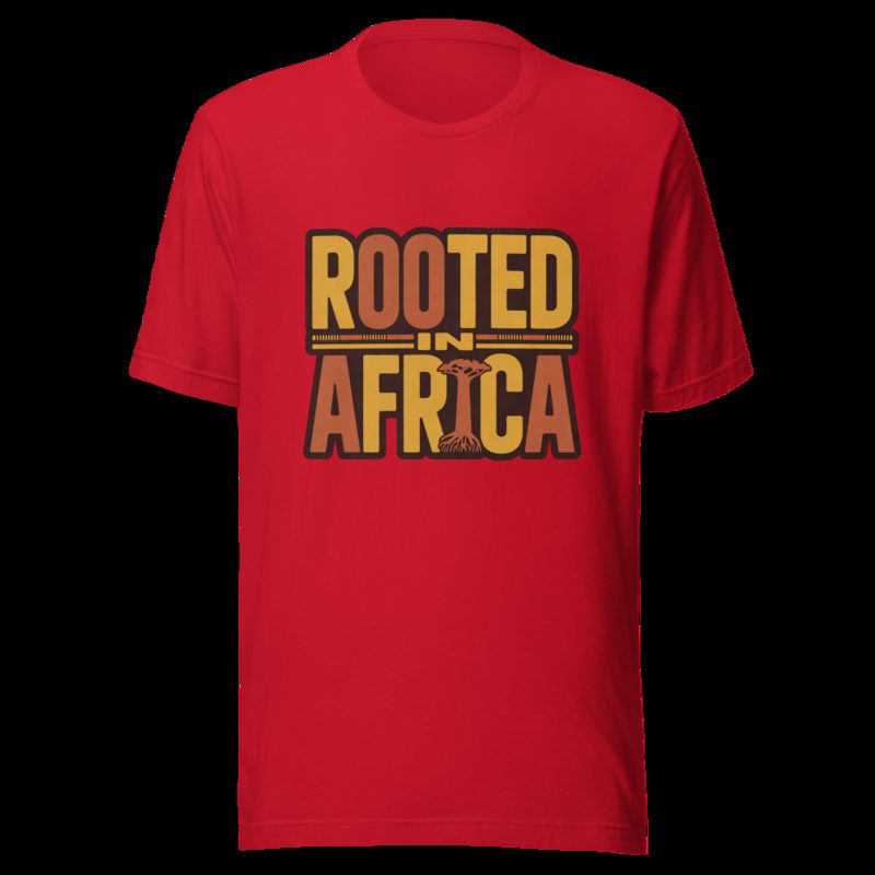 Bongara Bongara Rooted In Africa Tee Red