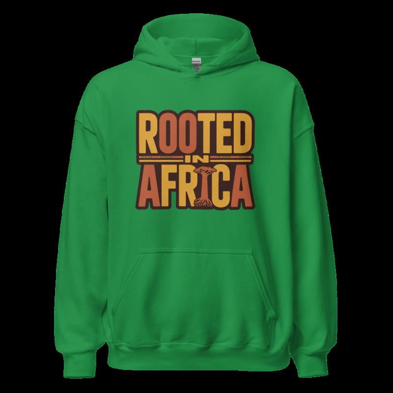 Bongara Bongara Rooted In Africa Hoodie Irish Green
