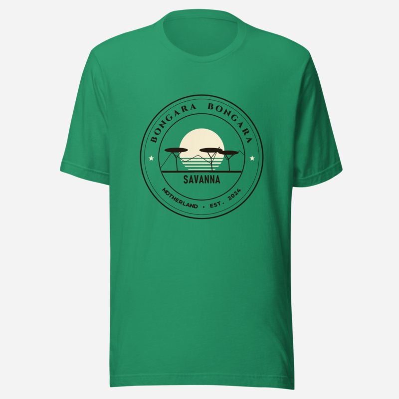 Bongara Bongara Motherland Crest Tee in Kelly