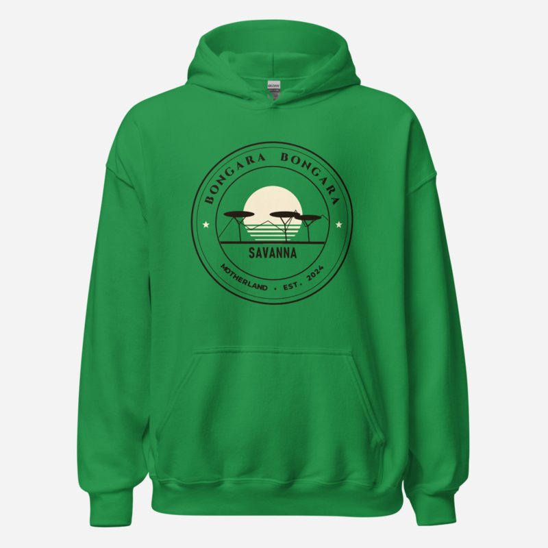 Bongara Bongara Motherland Crest Hoodie Irish Green