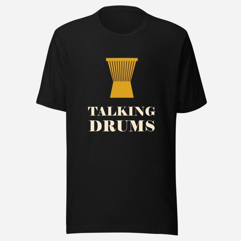 Bongara Bongara Talking Drums Tee in Black