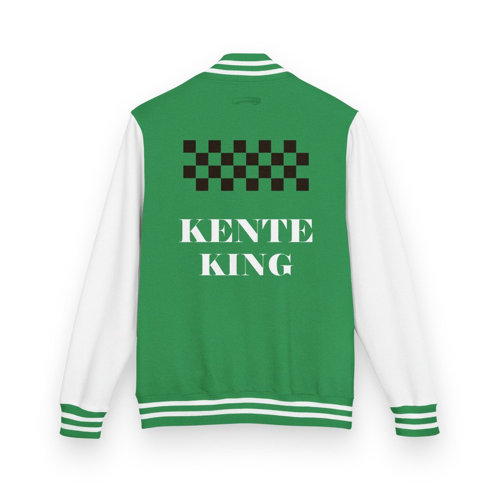Bongara Bongara Kente King Varsity Jacket