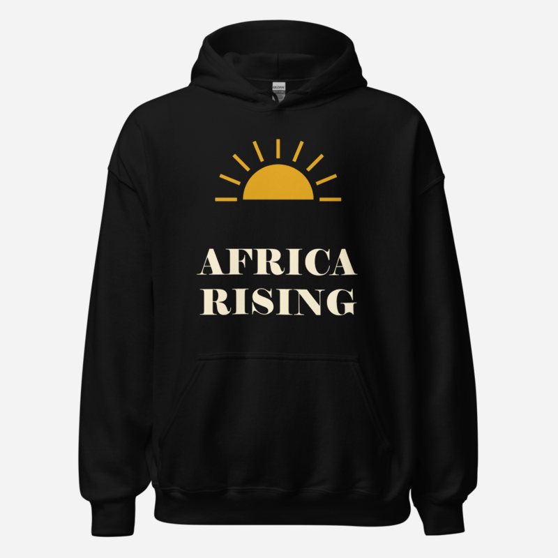 Bongara Bongara Africa Rising Hoodie in Black