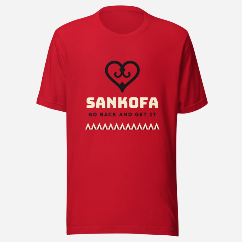 Bongara Bongara Sankofa Tee Red