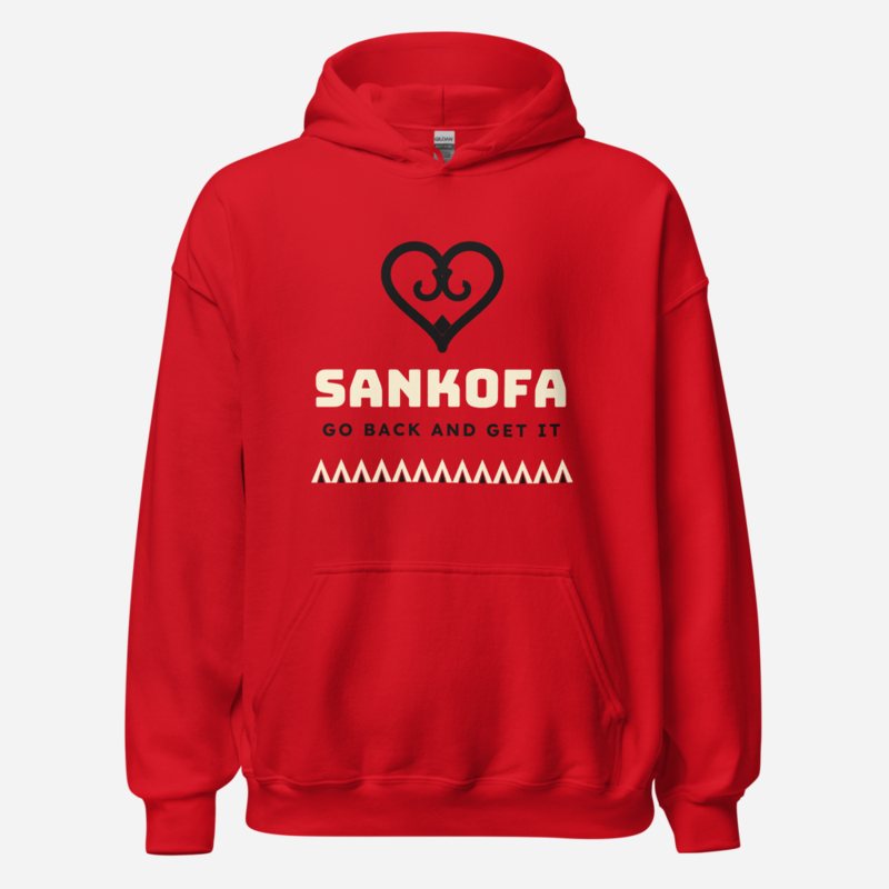 Bongara Bongara Sankofa Hoodie Red