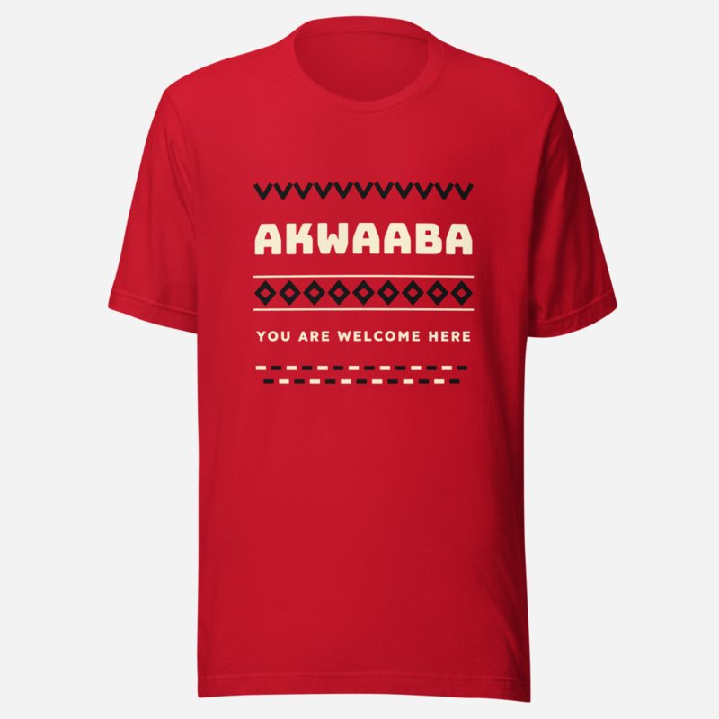 Bongara Bongara Akwaaba Tee Red