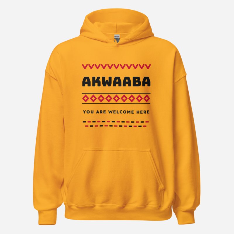 Bongara Bongara Akwaaba Hoodie Gold